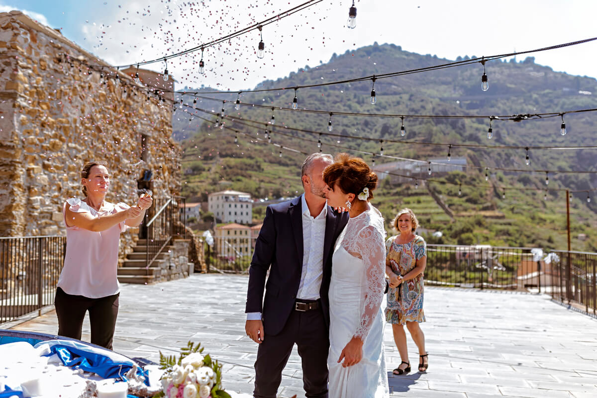 Monika i Tomasz — Ślub w Ligurii