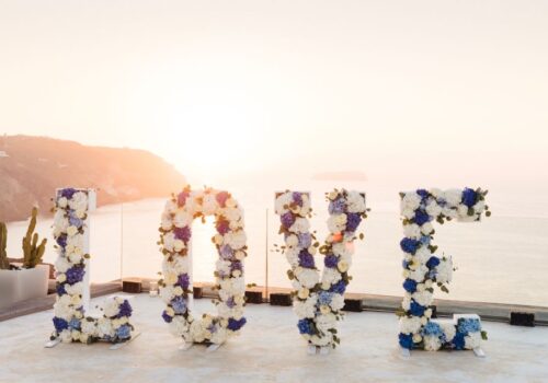 MALGORZATA & PETER Ślub na Santorini