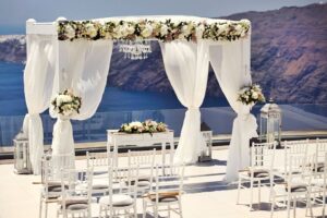 Ślub na Santorini