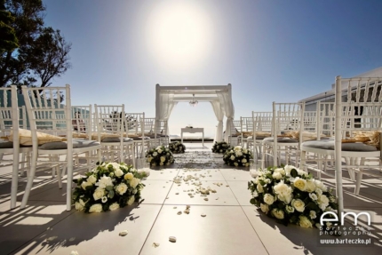 Ślub na Santorini