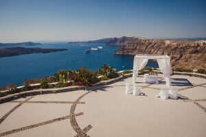 Ślub na Santorini
