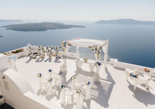 MALGORZATA & PETER Ślub na Santorini