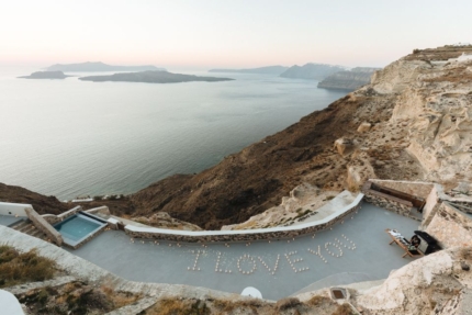 Ślub na Santorini
