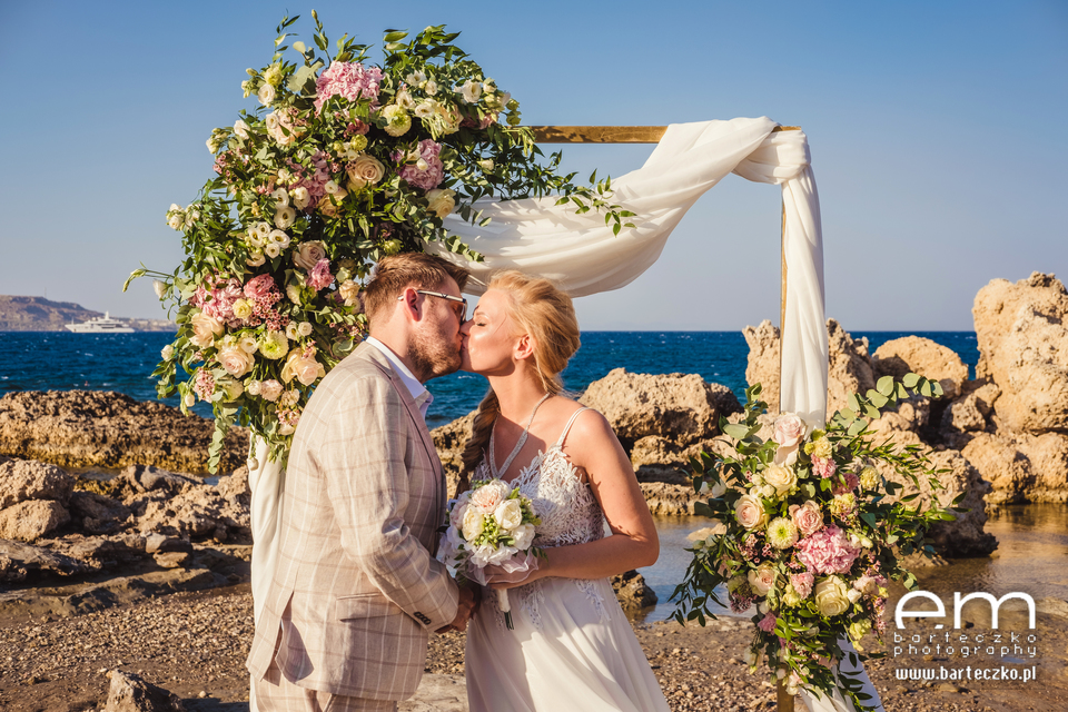 Ślub na Rodos — Joanna i Mariusz
