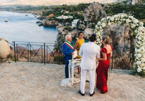 Anna i Krystian, Slub na Sycylii, Scopello Anna i Krystian, Slub na Sycylii, Scopello