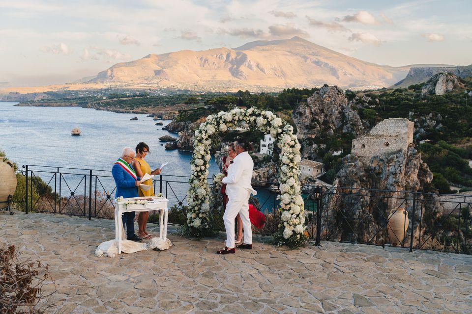 Anna i Krystian, Slub na Sycylii, Scopello