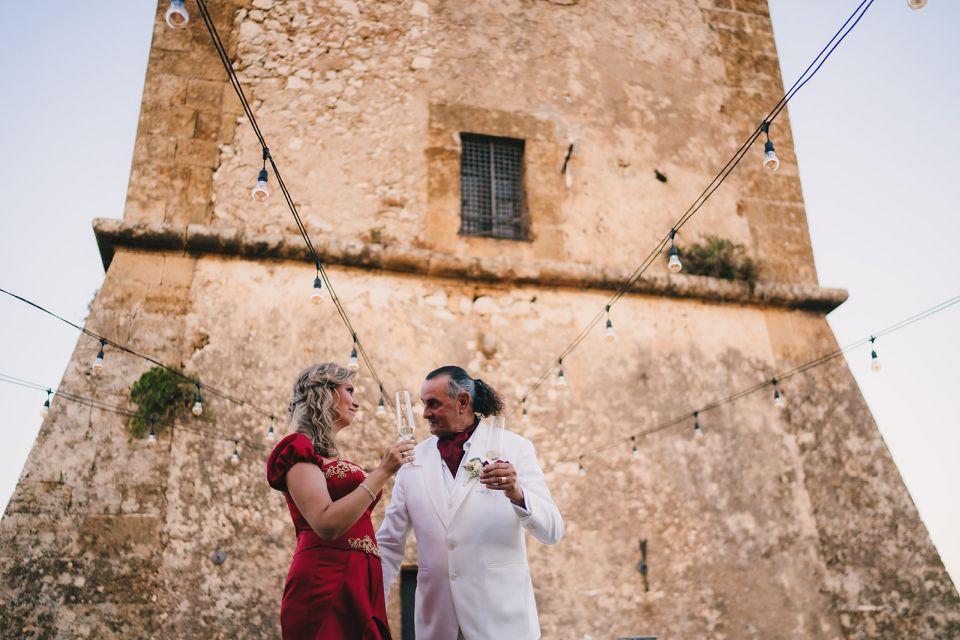 Anna i Krystian, Slub na Sycylii, Scopello
